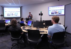 PHOTO: Instructor teaching in the TAL Center.
