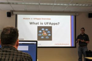 PHOTO: UFApps for Faculty class in 2017, led by Michael Kutyna