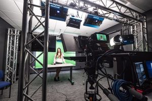 Photo: Oct 2019 - Student Asst. in New CITT Video Production Studio