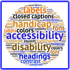 GRAPHIC: Accessibility Word Cloud Visual, University of Florida