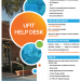 GRAPHIC: Cover Side 1 of the 2022 UFIT Help Desk Flyer, University of Florida