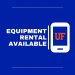 GRAPHIC: Equipment Rental Available with UF block monogram image