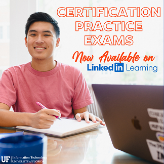 Certification Practice Exams Now Available on LinkedIn Learning