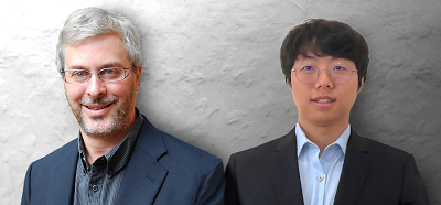 PHOTO: Headshots of Chemistry Department's Dr. Adrian Roitberg and Dr. Jinze Xue. University of Florida.